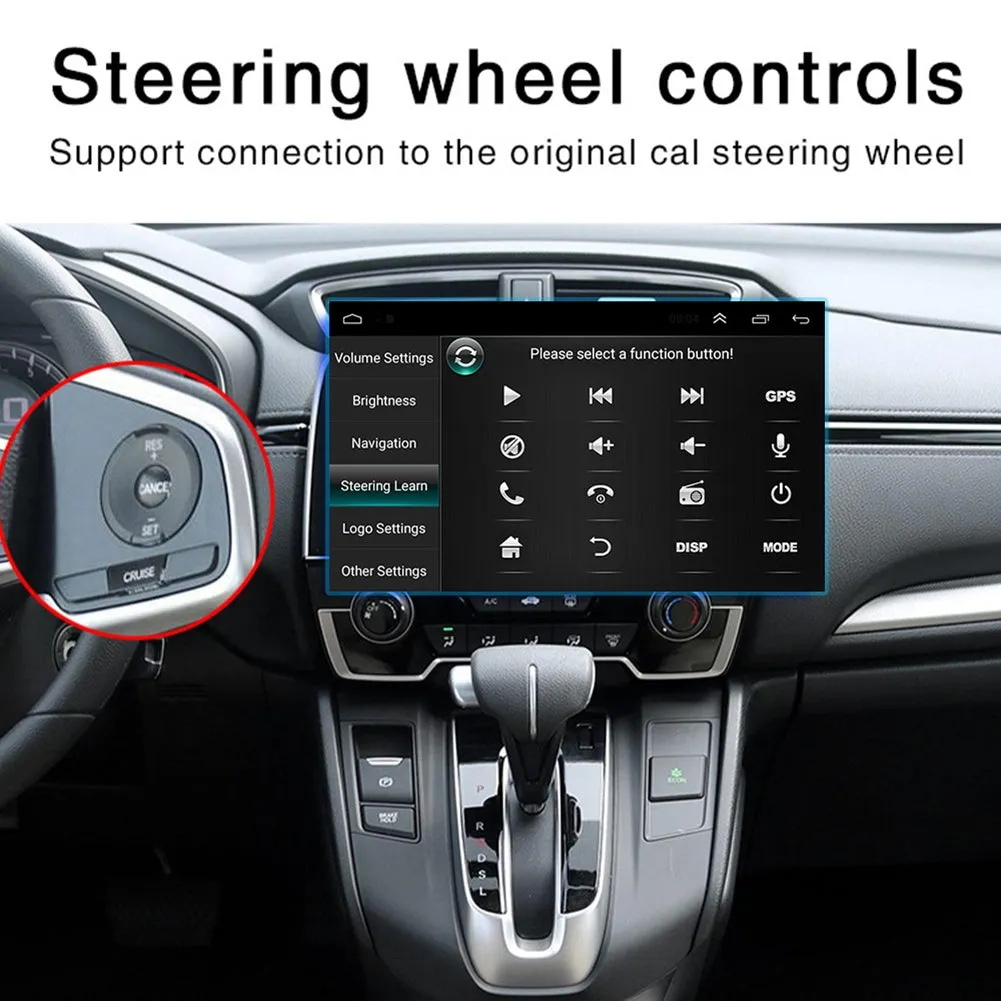 Car Multimedia Player 8 inch Central Control Android 9.1