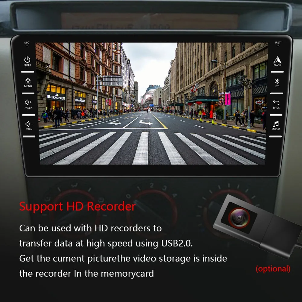 Car Multimedia Player 8 inch Central Control Android 9.1