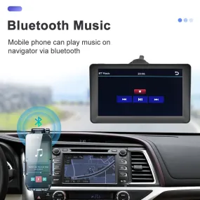 Car Navigation Device HD 7-inch Wire-controlled Touch Screen