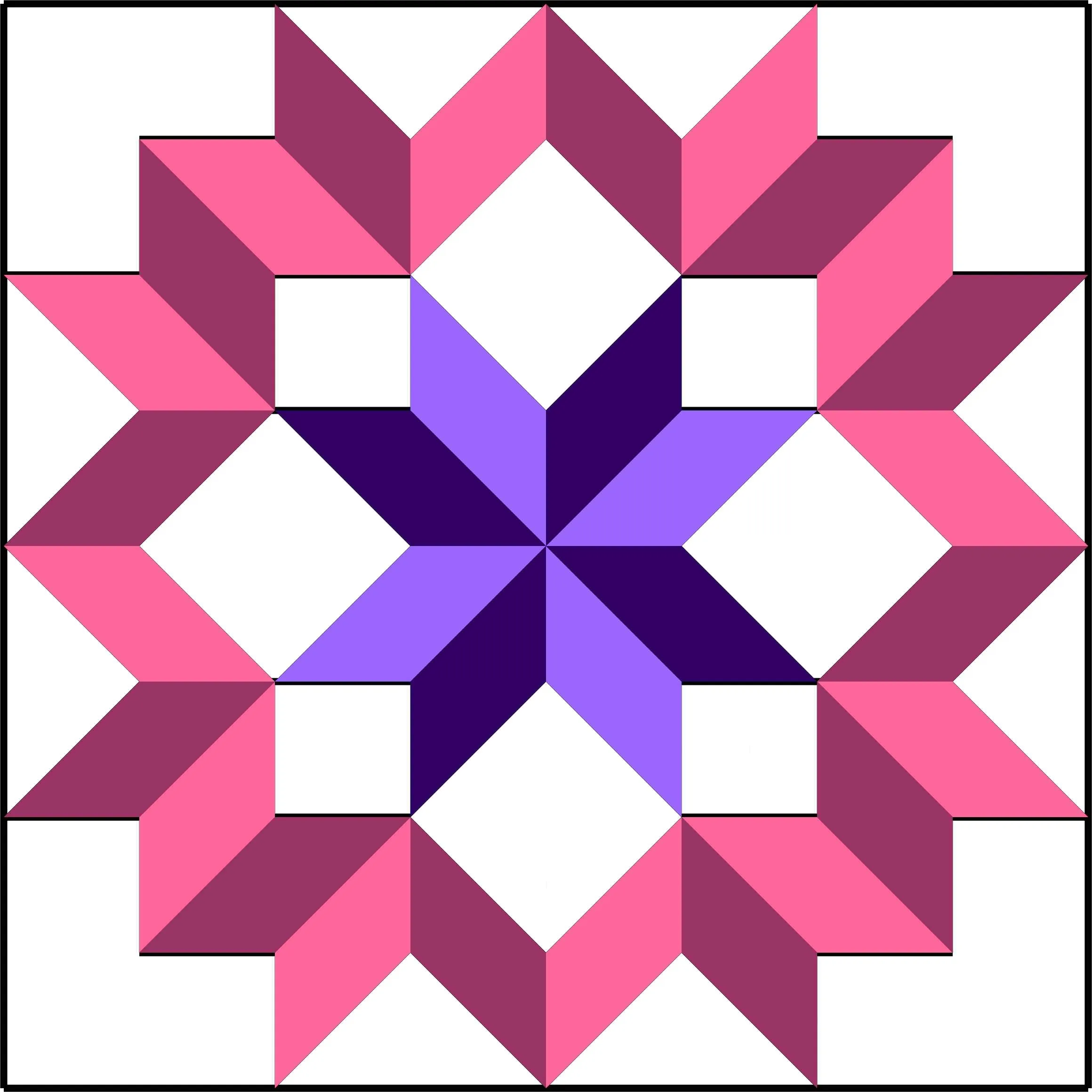 Carpenters Star - Barn Quilt