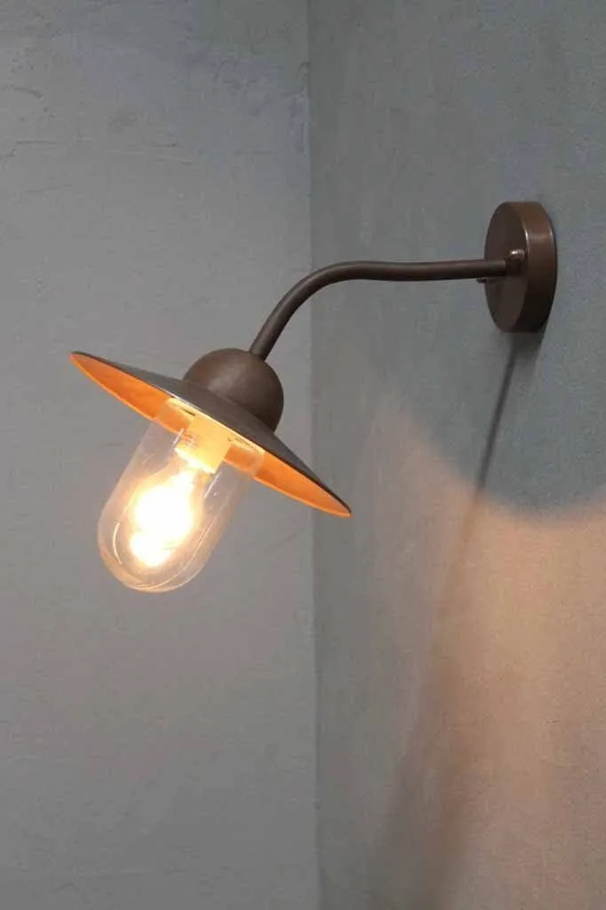 Copper Cabin Wall Light
