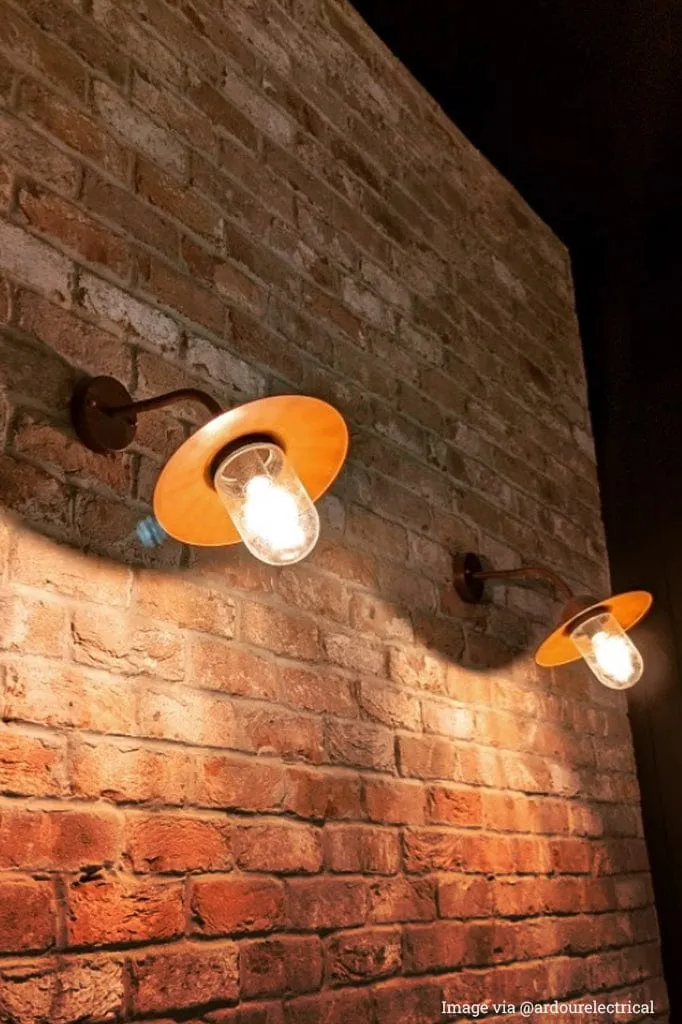 Copper Cabin Wall Light
