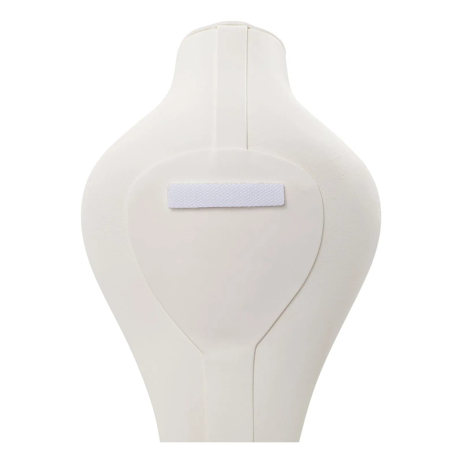 Cream Leatherette Bust Small