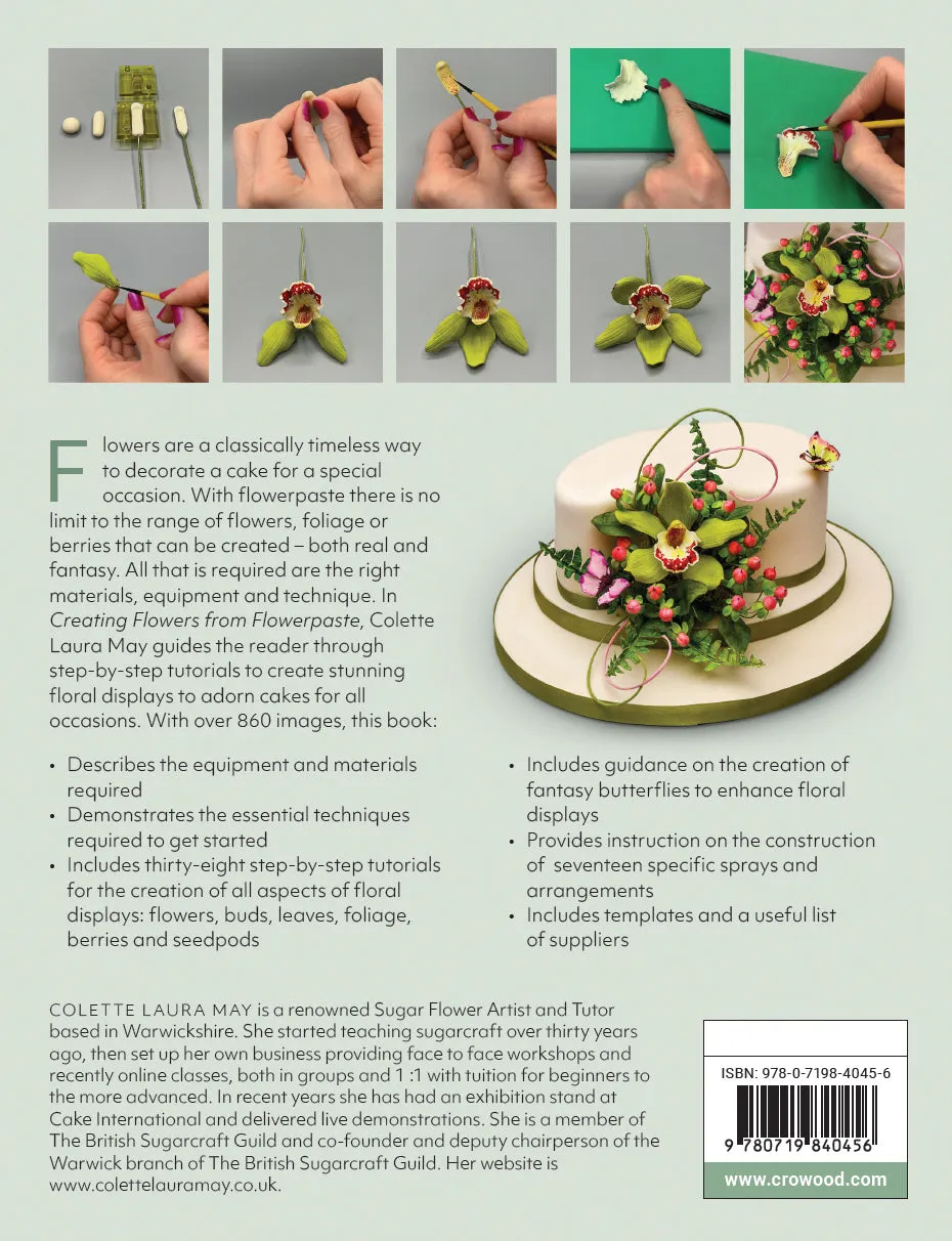 Creating Flowers from Flowerpaste