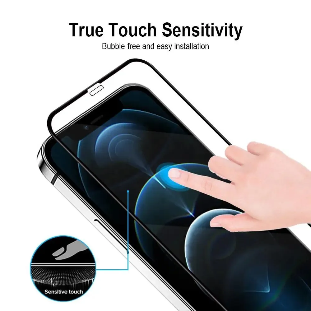 Curved Tempered Glass Screen Protector for iPhone 12 Pro Max