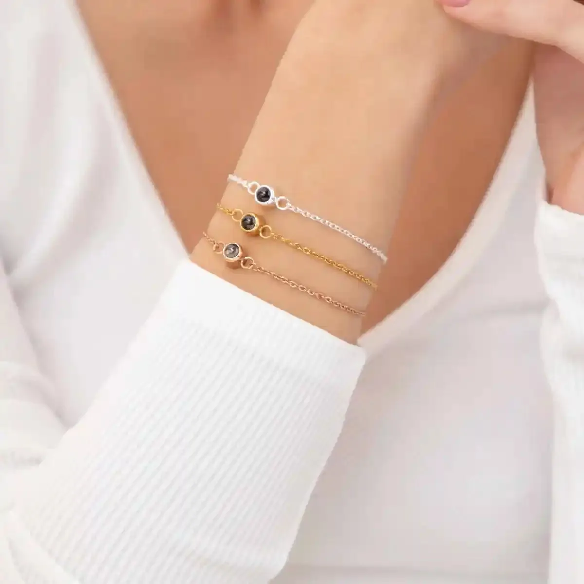 Custom Photo Projection Bracelet
