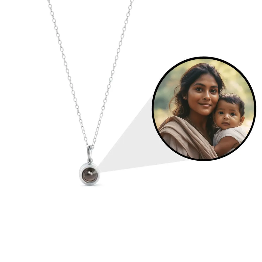 Custom Photo Projection Necklace