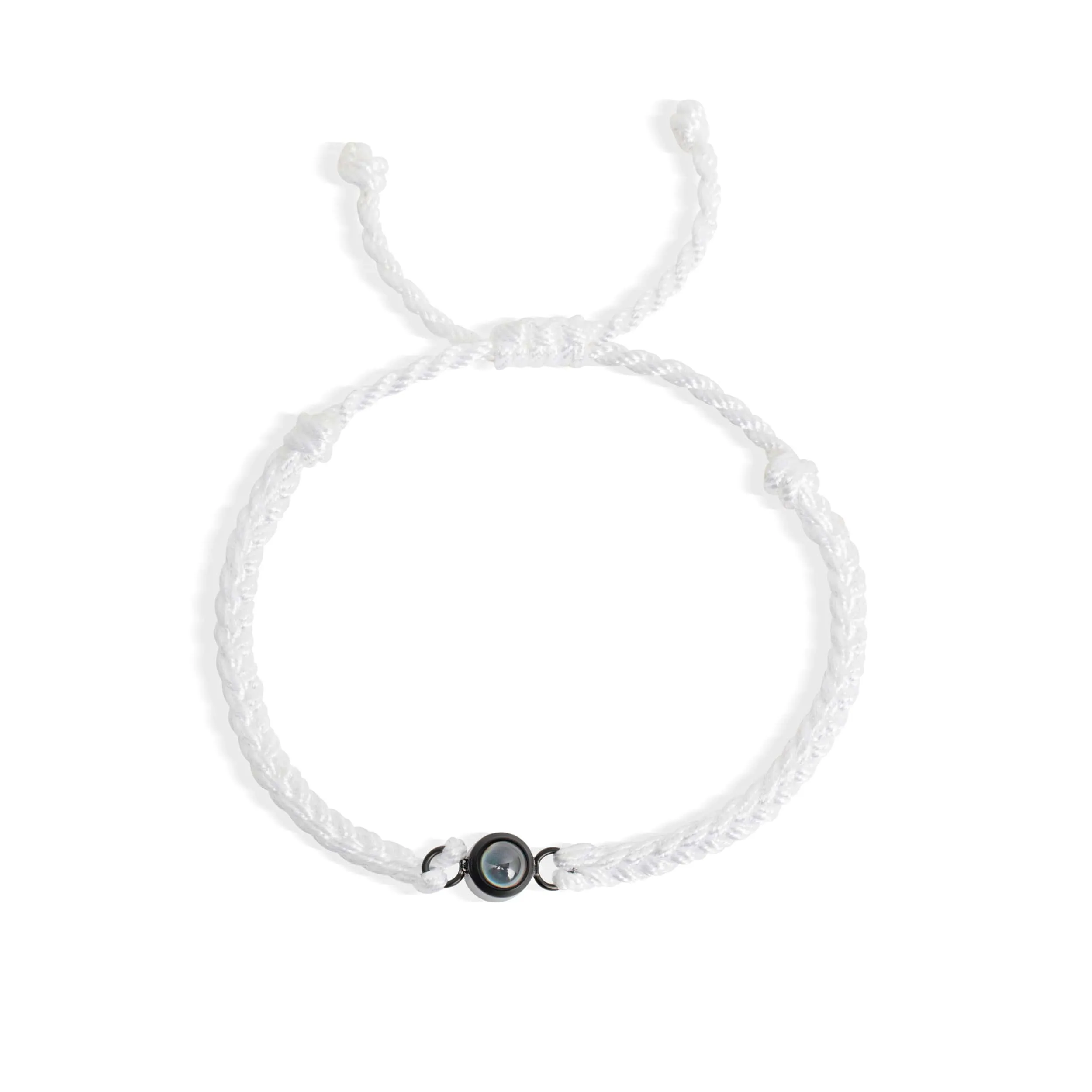 Custom Photo Projection Rope Bracelet
