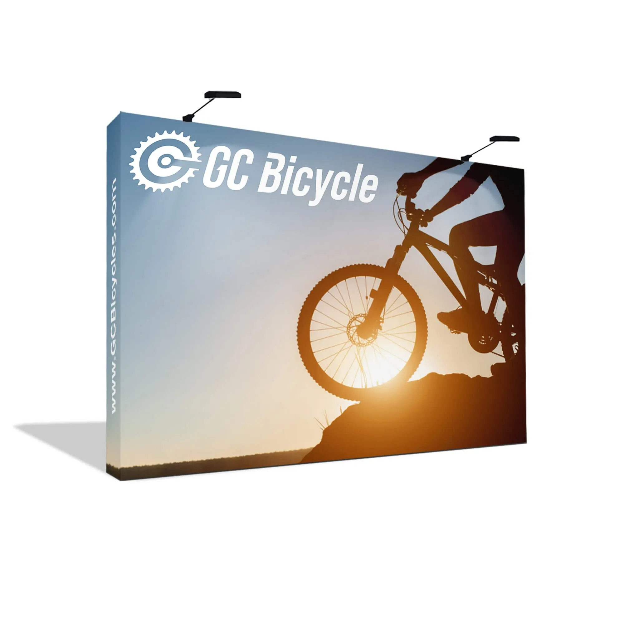 Custom Straight Fabric Pop-Up Display