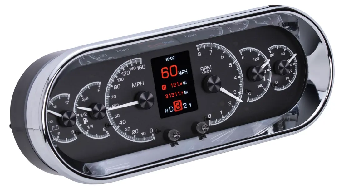 DIGITAL DASH CLUSTER 20-18 FOR DEFENDER WITH LS3 ENGINE