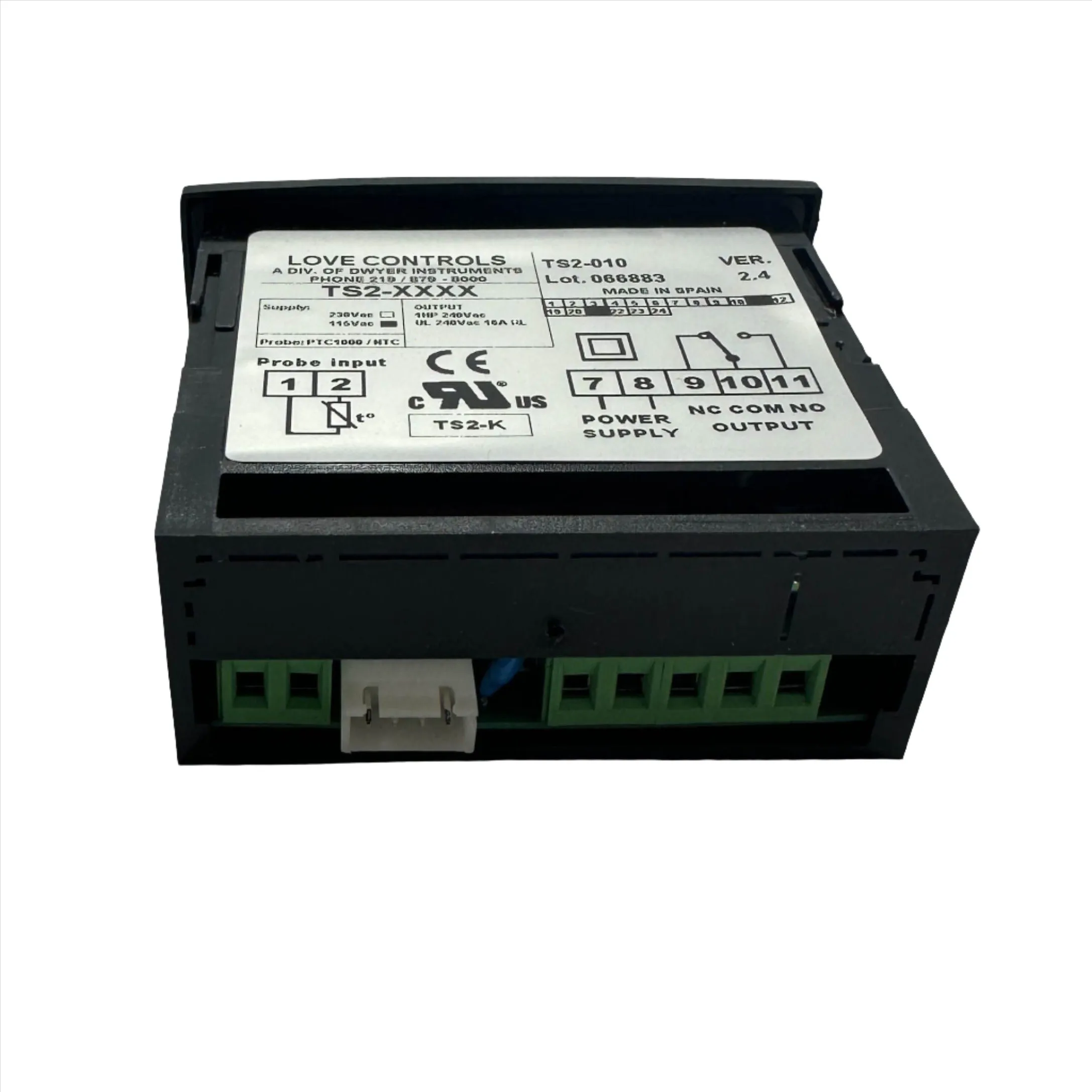 Digital Temperature switch for outdoor wood furnaces TCS4010