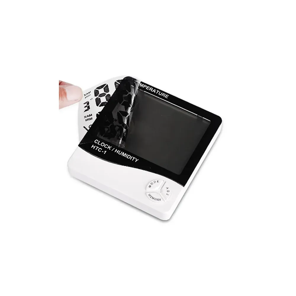 Digital Thermometer With Lcd Alarm Clock Htc-1