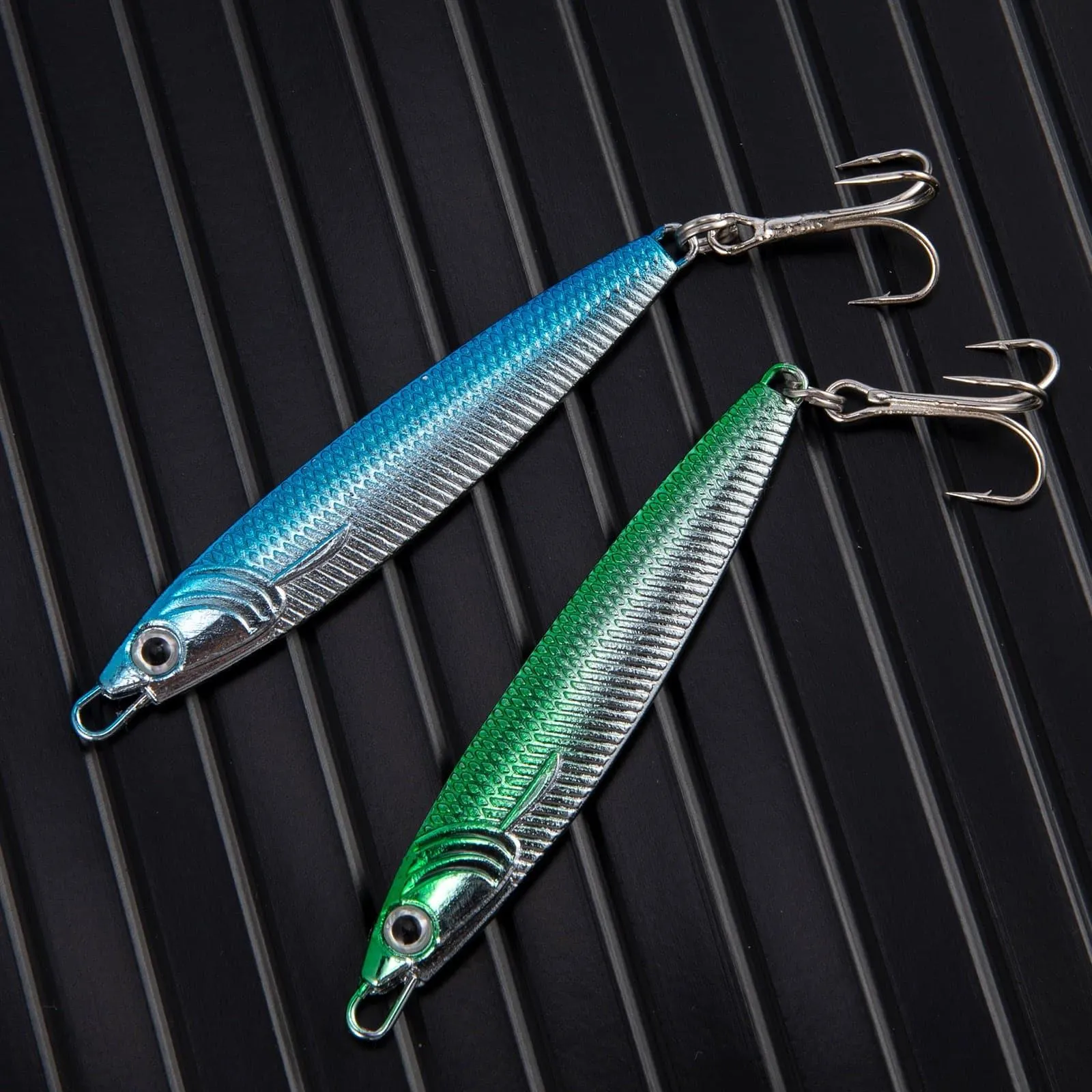 Dr.Fish 3pcs Metal Sea Fishing Lures 1.06oz
