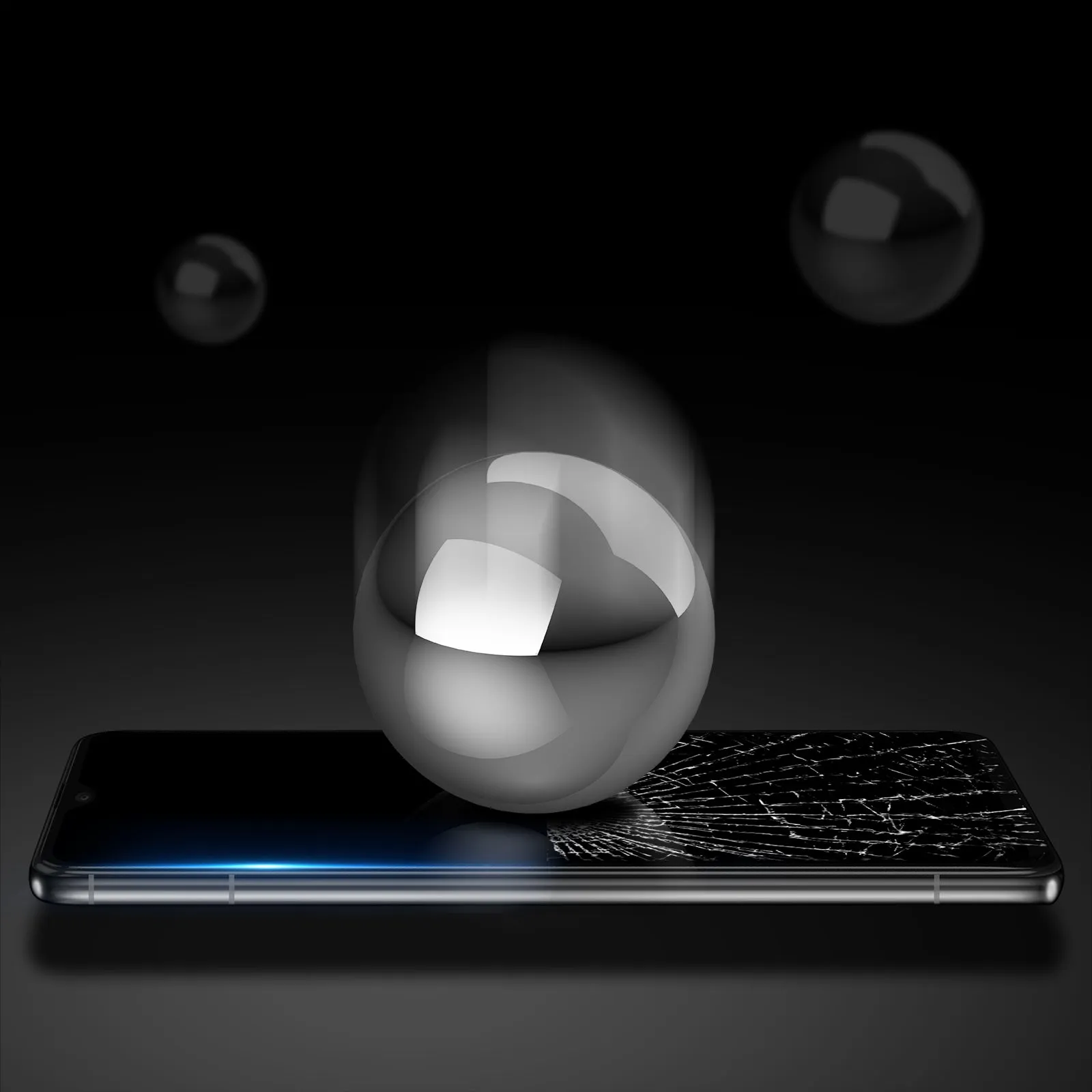 DUX DUCIS Tempered Glass Screen Protector Guard for Nokia X30 - Black
