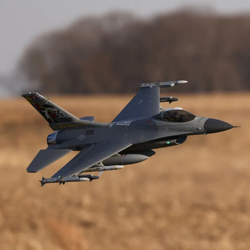 E-Flite F-16 Falcon 80mm EDF with Smart Technology, BNF Basic, EFL87850
