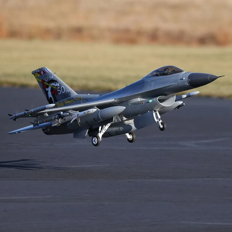 E-Flite F-16 Falcon 80mm EDF with Smart Technology, BNF Basic, EFL87850