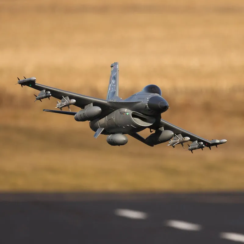 E-Flite F-16 Falcon 80mm EDF with Smart Technology, BNF Basic, EFL87850