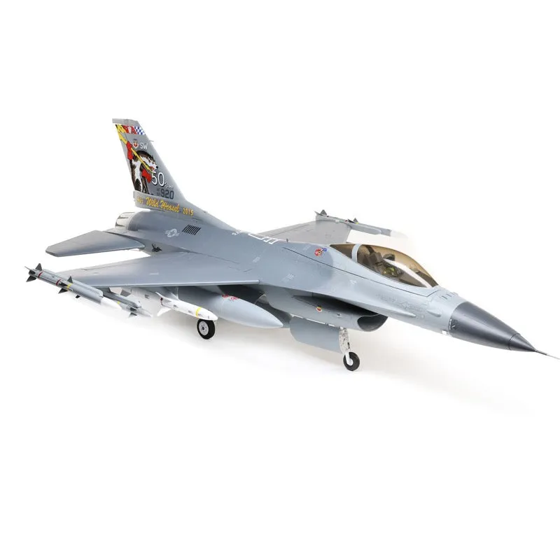 E-Flite F-16 Falcon 80mm EDF with Smart Technology, BNF Basic, EFL87850