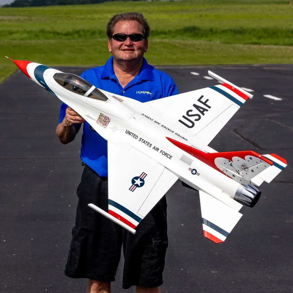 E-Flite F-16 Thunderbirds 80mm EDF Jet, BNF Basic