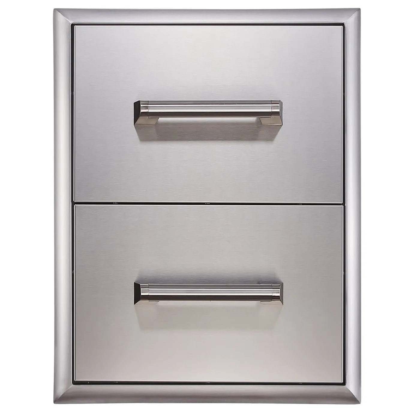 Edgestar E160DRAW2 16" Wide Double Storage Drawers in Stainless Steel