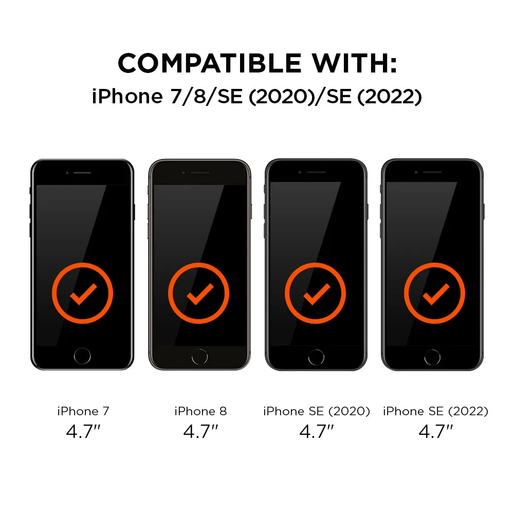 Eiger Mountain Black Privacy 2.5D Screen Protector for Apple iPhone 7 / 8 / SE (2020) (2022)
