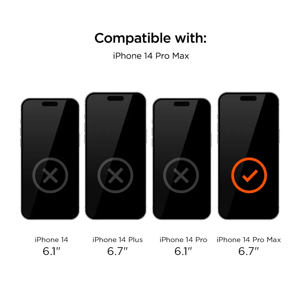 Eiger Mountain Glass  2.5D Anti-Microbial Screen Protector for Apple iPhone 14 Pro Max