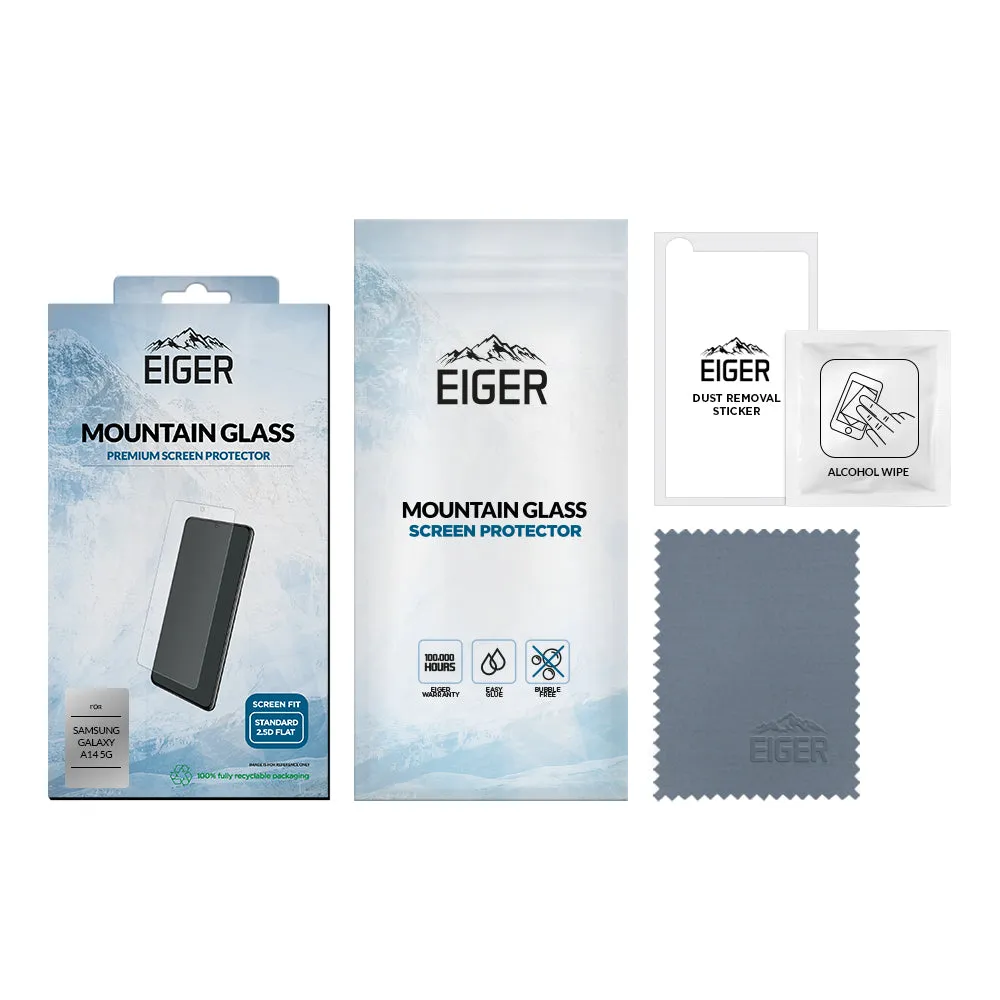 Eiger Mountain Glass 2.5D Screen Protector for Samsung Galaxy A14 4G / 14 5G