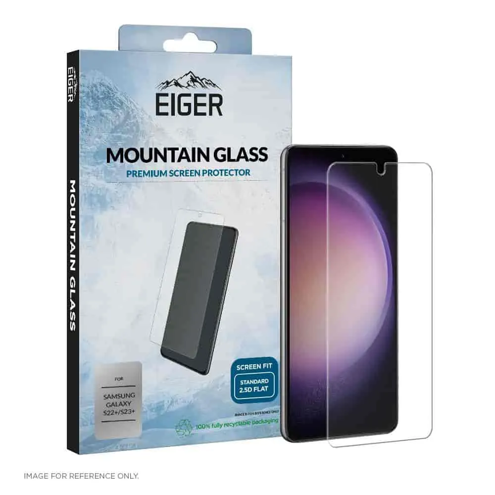 Eiger Mountain Glass 2.5D Screen Protector for Samsung Galaxy S22  / S23 