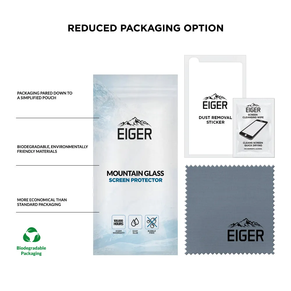 Eiger Mountain Glass CLEAR EDGE Screen Protector for Samsung  A52 / A52 5G / A52s / A53 5G