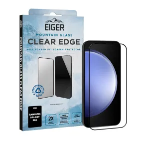 Eiger Mountain Glass CLEAR EDGE Screen Protector for Samsung Galaxy S24