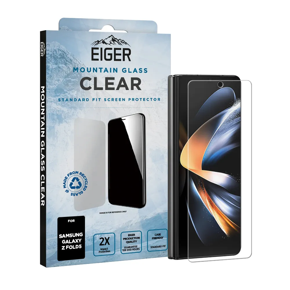 Eiger Mountain Glass CLEAR for Samsung Galaxy Z Fold5