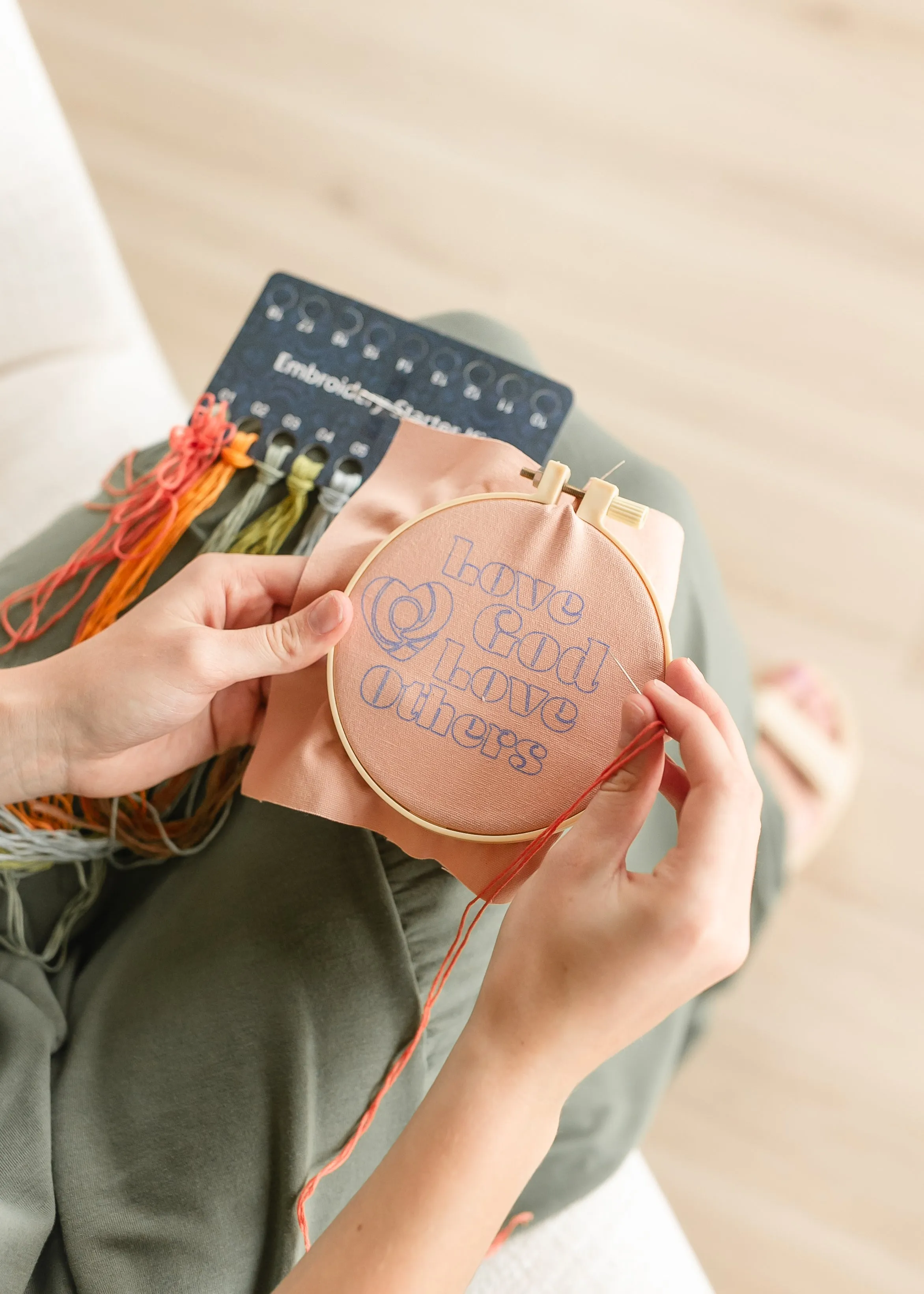 Embroidery Hoop Kit - FINAL SALE