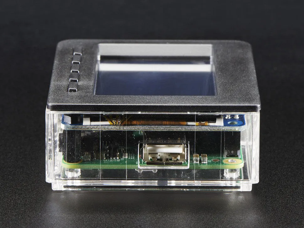 Faceplate and Buttons Pack for 2.4" PiTFT HAT - Raspberry Pi A 