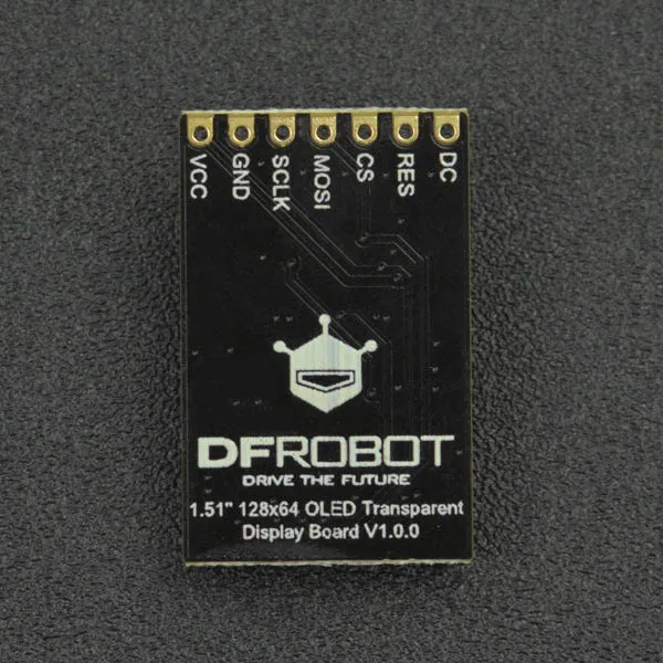 Fermion: 1.51” OLED Transparent Display with Converter (Breakout)