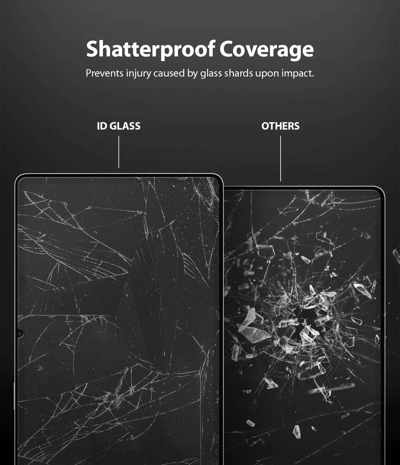 Galaxy Tab S9  / S9 FE  / S8  / S7 / S7 FE ID Glass Screen Protector By Ringke