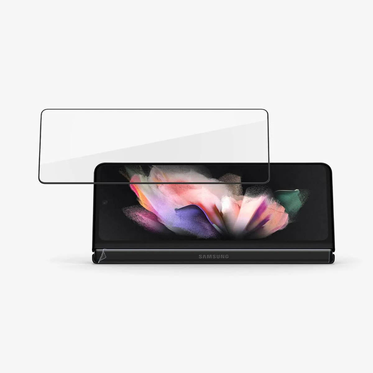 Galaxy Z Fold 3 Series - GLAS.tR Full Cover Glass   Hinge Film