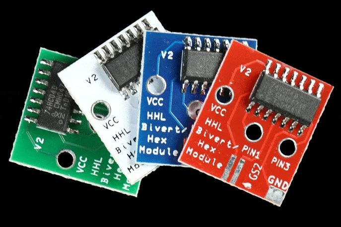 Game Boy Bivert/Hex Module V2 for DMG and GBP