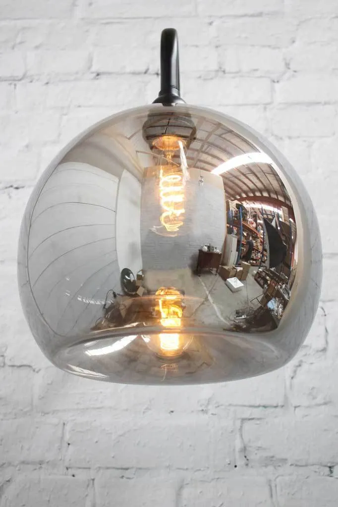 Glass Outdoor Wall Light