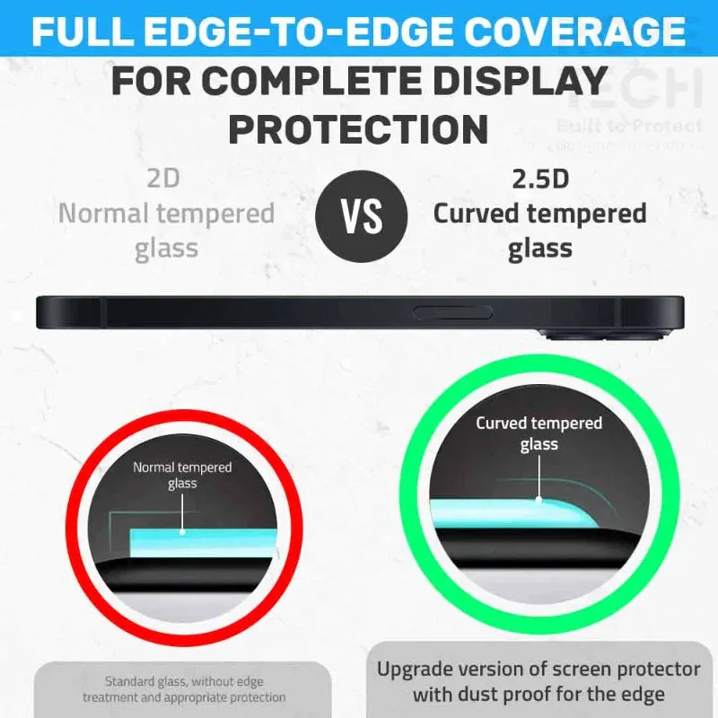 Google Pixel 9 / 9 Pro 6.3" Tempered Glass Screen Protector 3 Per Pack