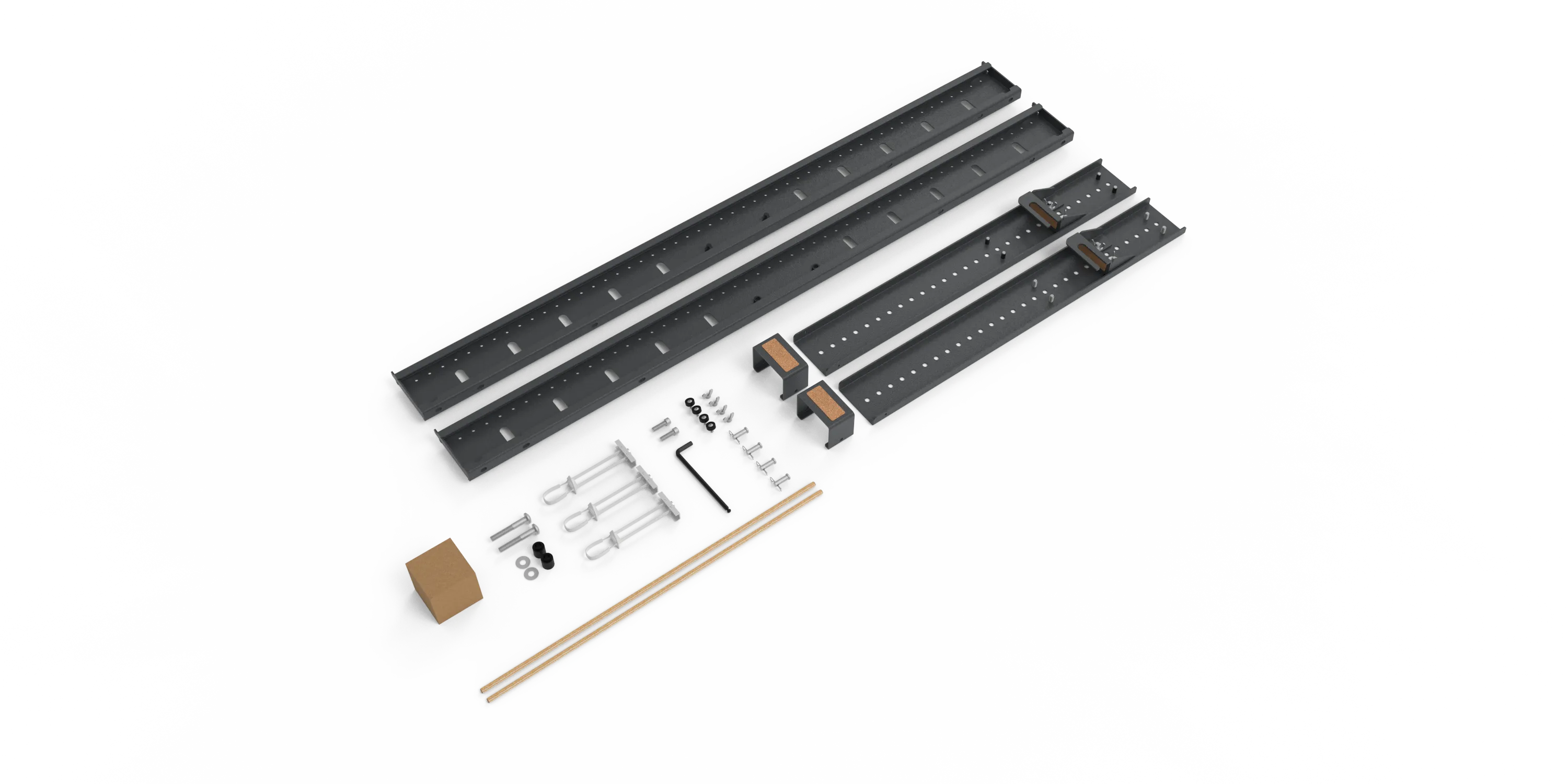 Heckler H802/H803 Dual Display Kit for AV Wall.