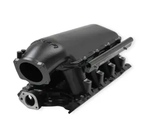 Holley EFI 300-242BK Black Ford 351W (9.5" Deck) Ford Hi-Ram Intake Manifold with 105mm LS Throttle Body Flange Top
