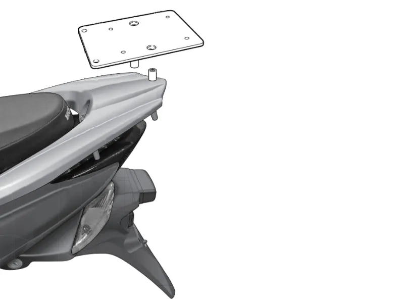 Honda NSC125 (11-20) SHAD Top Box Fitting Kit
