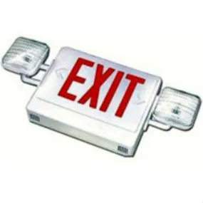 Howard HL03143RW Combo Exit/Emergency Light, White