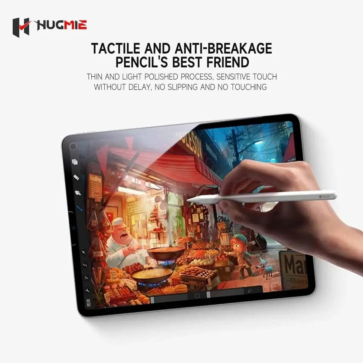 Hugmie® Tempered Glass Screen Protector for Samsung Tab A8 X200/X205 10.5 inch