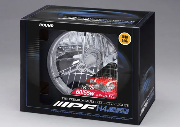 IPF 7" MULTI REFLECTOR HEADLIGHT FOR THAR (SINGLE)