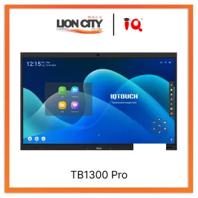 IQTouch TB1300 Pro 110" Interactive Flat Panel