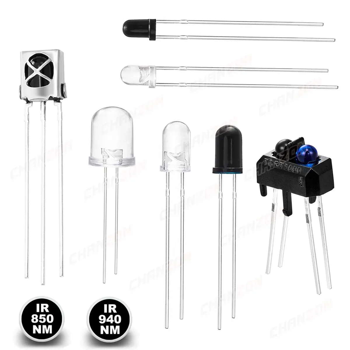 IR Receiver & Transmitter LED Pair