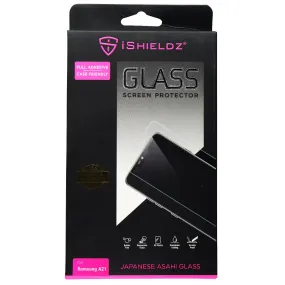 iShieldz Tempered Glass Screen Protector for Samsung A21 (2020 Model) - Clear
