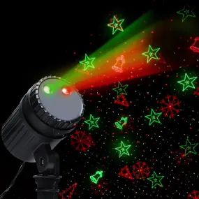 Jingle Jollys Christmas Lights Laser Light Projector Outdoor Decorations