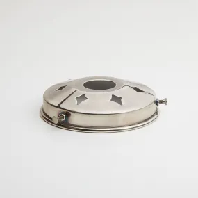 Larger Espere gallery in antiqued silver